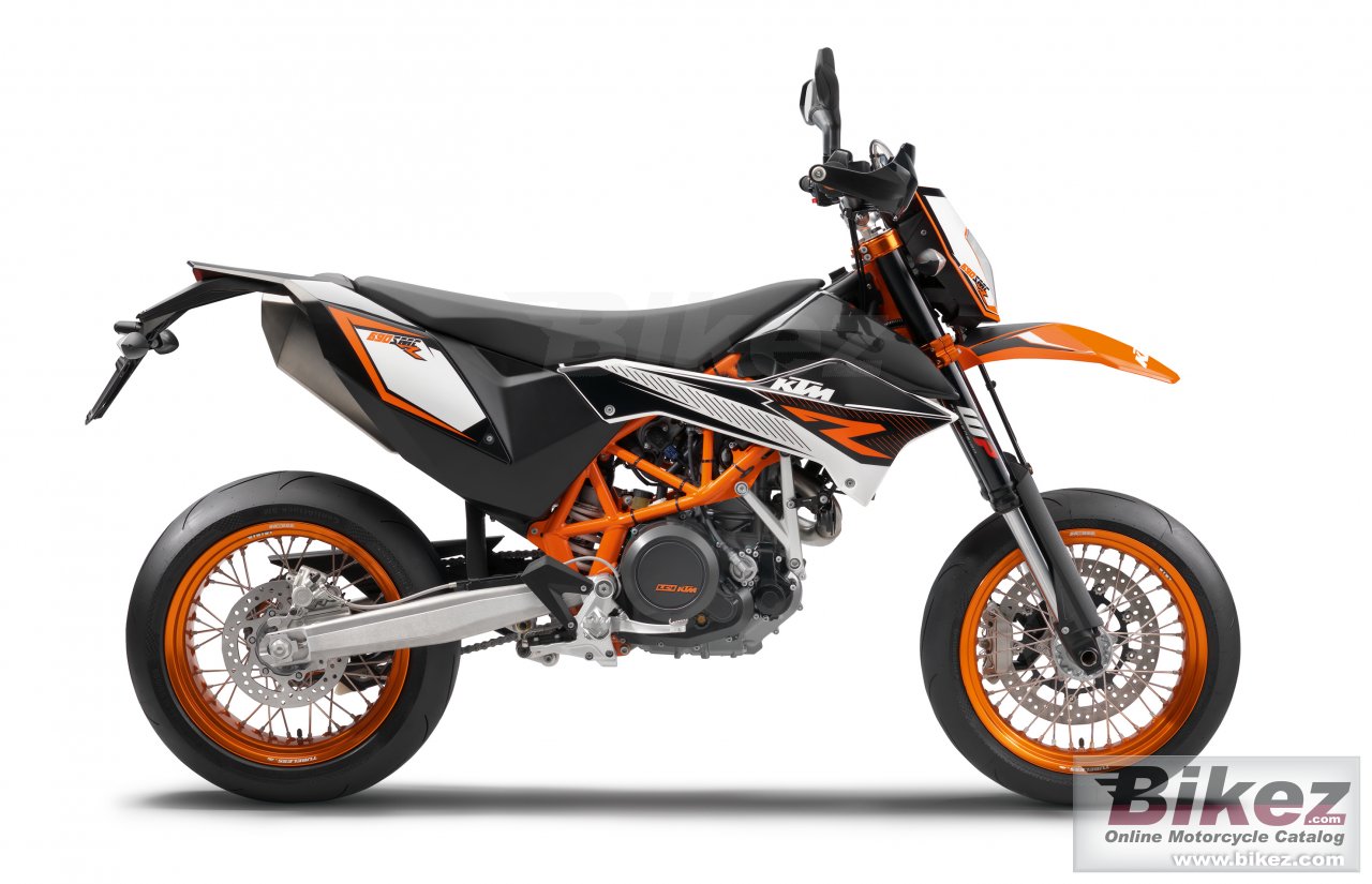 Big KTM 690 smc r picture and wallpaper from Bikez.com